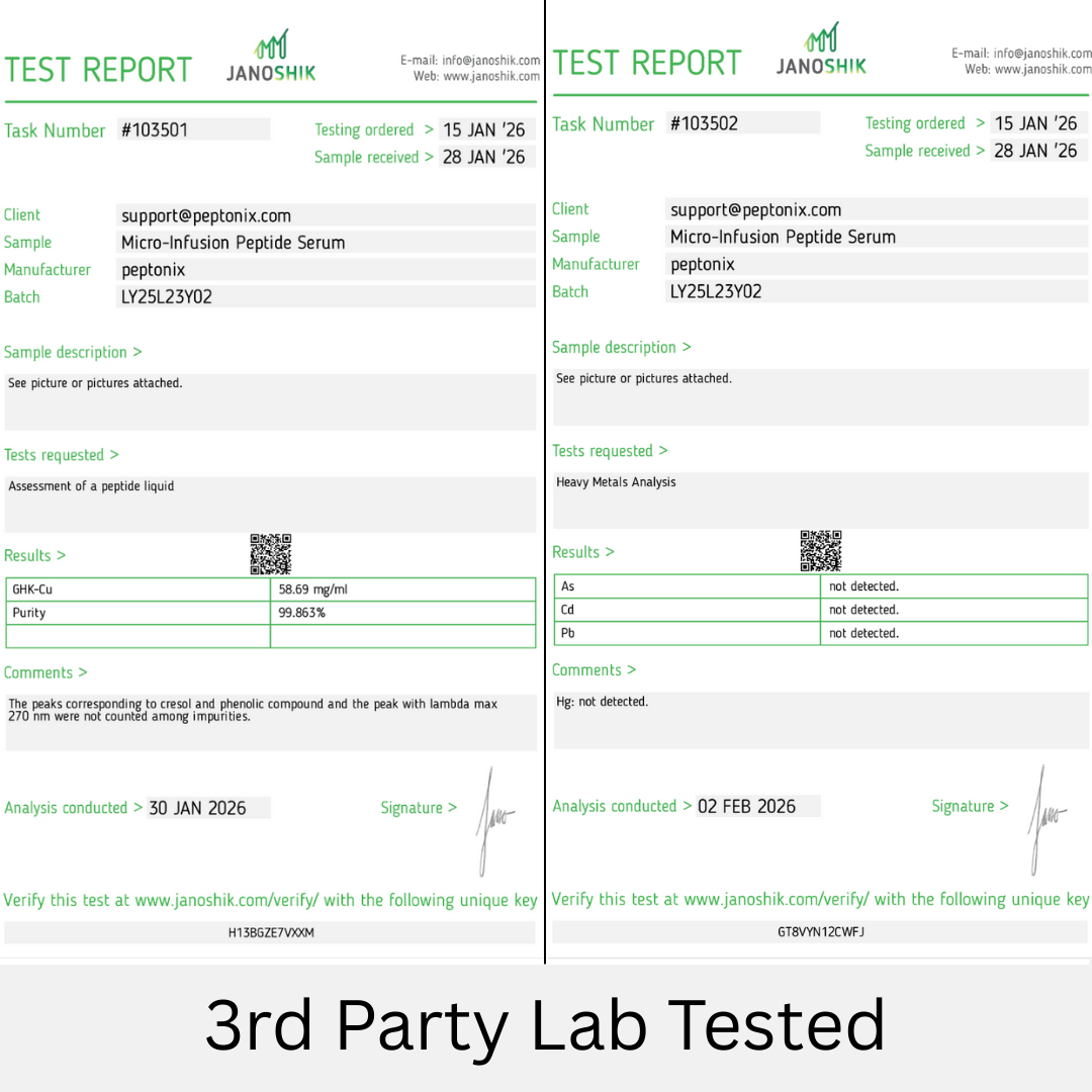 Micro-Infusion Peptide System For Hair Regrowth.